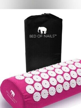 Bed of Nails BON Acupressure Pillow - Pink